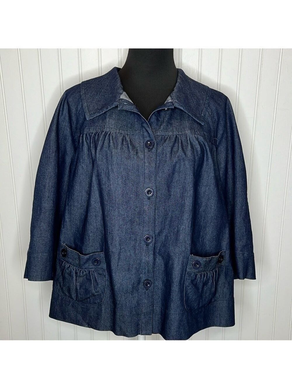 Sandro Sportswear Lightweight Button Up Jacket Size 1X